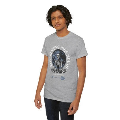 Night Shoveling Skeleton T-Shirt